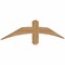Ekena Millwork Bellingham Timber Gable Bracket, Western Red Cedar, 48"W x 10"H x 1 1/2"D x 3 1/2"F, 5/12 Pitch GBW048X10X0204BEL00SWR - alternate 5